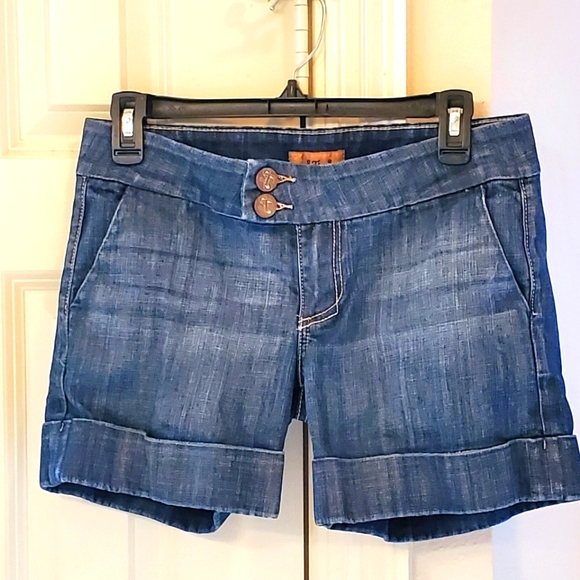 See Thru Soul Blue Jean Shorts - Picture 1 of 4